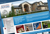 Advere inmobiliaria - diseño de página web