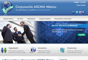 Creación de páginas web para ASCMA México